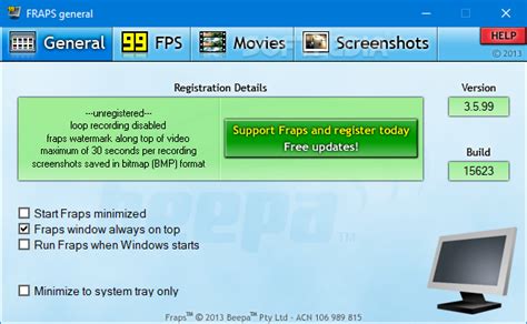fraps login|Download Fraps 3.5.99 free version.